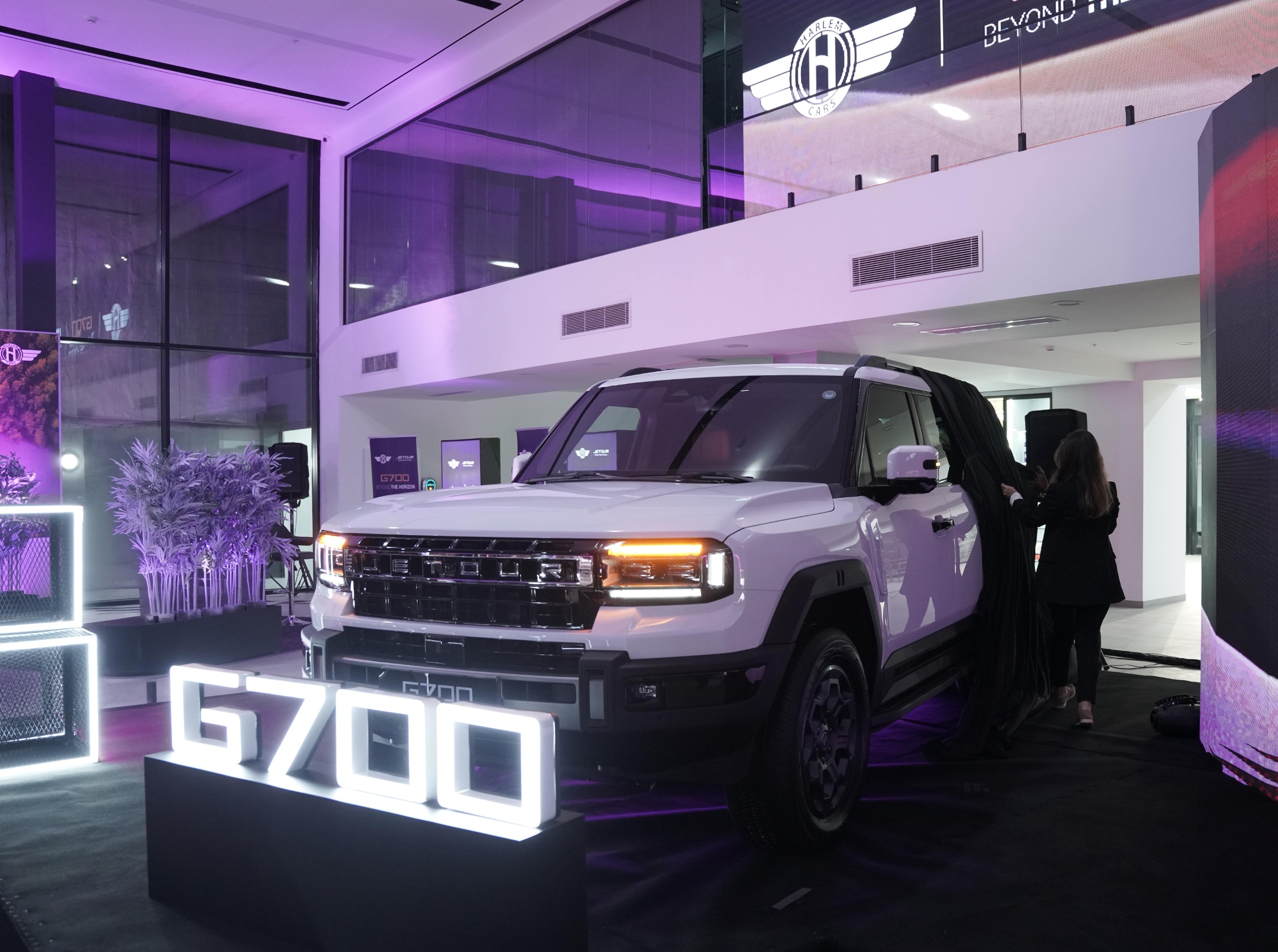 أحدث إصدارات Jetour: مجموعة هارلم تكشف عن G700 في مختلف مدن العراق